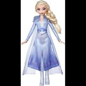 Disney Frozen Elsa Fashion Doll with Long Blonde Hair & Blue Outfit